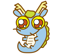 big eye animals sticker #11918895