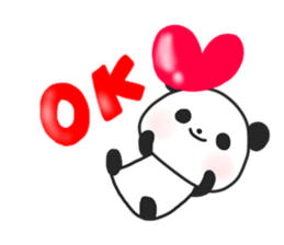 Very lovely panda sticker #11918999