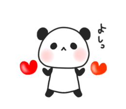 Very lovely panda sticker #11919016