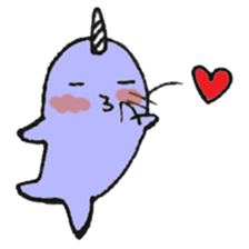 Narw in Arctic V.2 sticker #11919184