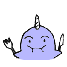 Narw in Arctic V.2 sticker #11919190