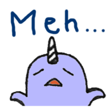 Narw in Arctic V.2 sticker #11919198