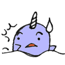 Narw in Arctic V.2 sticker #11919205