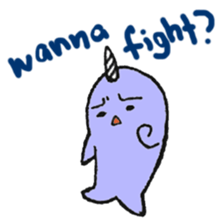 Narw in Arctic V.2 sticker #11919206