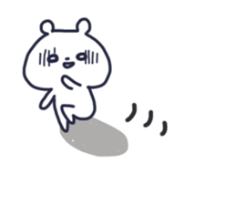 The lovely bear 3 sticker #11919245