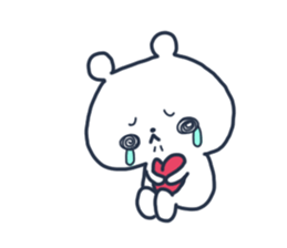 The lovely bear 3 sticker #11919254