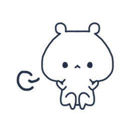 The lovely bear 3 sticker #11919261