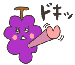 Talking FRUITS sticker #11919624