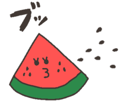 Talking FRUITS sticker #11919629
