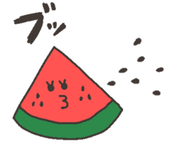 Talking FRUITS sticker #11919629