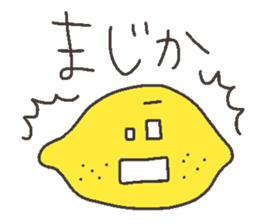 Talking FRUITS sticker #11919631