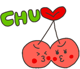 Talking FRUITS sticker #11919639