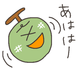 Talking FRUITS sticker #11919648