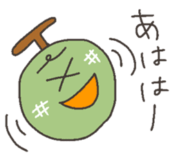 Talking FRUITS sticker #11919648