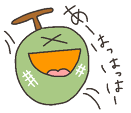 Talking FRUITS sticker #11919649