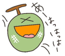 Talking FRUITS sticker #11919649