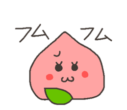 Talking FRUITS sticker #11919652