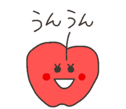 Talking FRUITS sticker #11919654