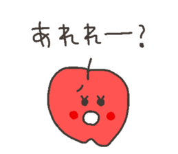 Talking FRUITS sticker #11919657