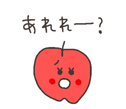 Talking FRUITS sticker #11919657