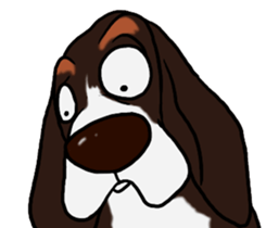 Basset hound 9(dog) sticker #11919703