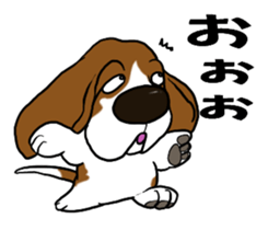 Basset hound 9(dog) sticker #11919715