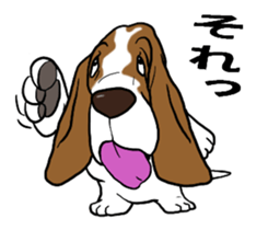 Basset hound 9(dog) sticker #11919725
