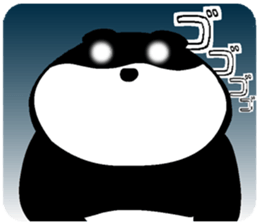 Panda in the wall sticker #11919916