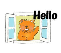 Dog man series sticker #11920149