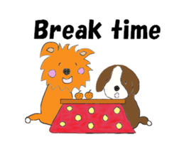 Dog man series sticker #11920155