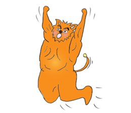 Dog man series sticker #11920166