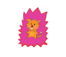 Dog man series sticker #11920177