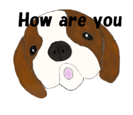 Dog man series sticker #11920179