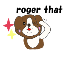 Dog man series sticker #11920181