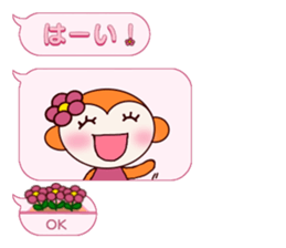 monkeypark [words to use well] sticker #11920262