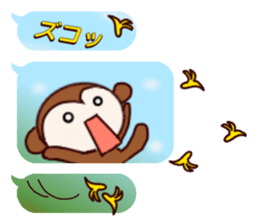 monkeypark [words to use well] sticker #11920277