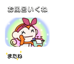 monkeypark [words to use well] sticker #11920278