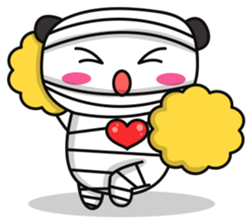 Ading The Mummy Panda sticker #11920305