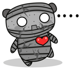 Ading The Mummy Panda sticker #11920315