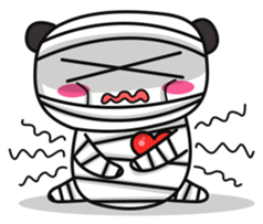Ading The Mummy Panda sticker #11920317