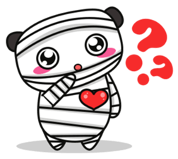 Ading The Mummy Panda sticker #11920318