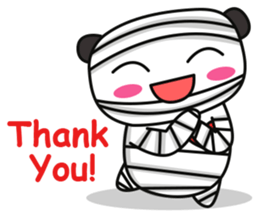 Ading The Mummy Panda sticker #11920319