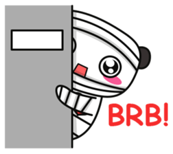 Ading The Mummy Panda sticker #11920323