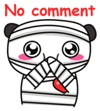 Ading The Mummy Panda sticker #11920331