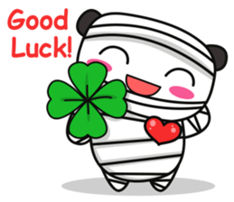Ading The Mummy Panda sticker #11920334