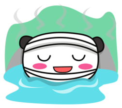 Ading The Mummy Panda sticker #11920335