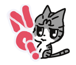 Daily cat SABATORA! sticker #11920487
