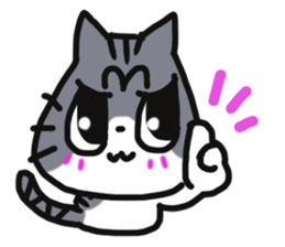 Daily cat SABATORA! sticker #11920488