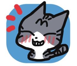 Daily cat SABATORA! sticker #11920489