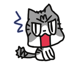 Daily cat SABATORA! sticker #11920491